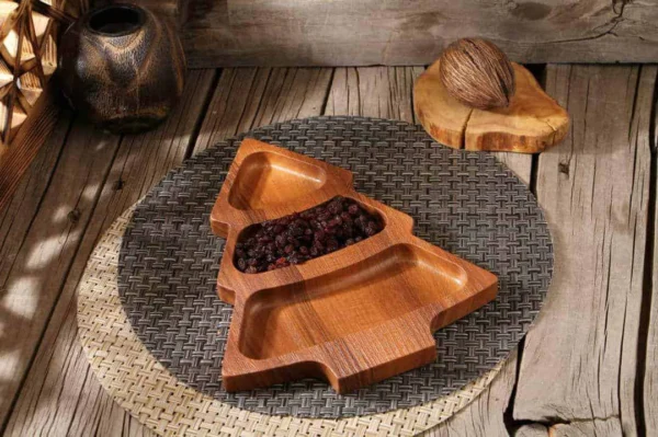 اردو خوری چوبی طرح کاج