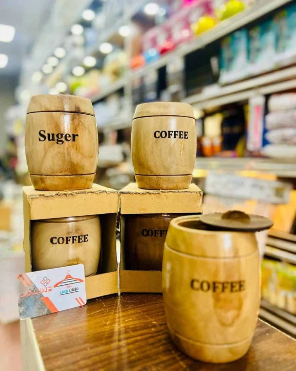جا ادویه چوبی کافی