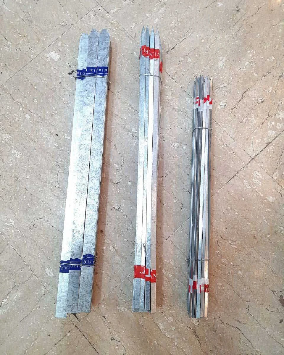سیخ جیگری گالوانیزه ۶ عددی