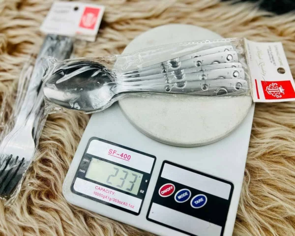 چنگال غذا خوری توپی
