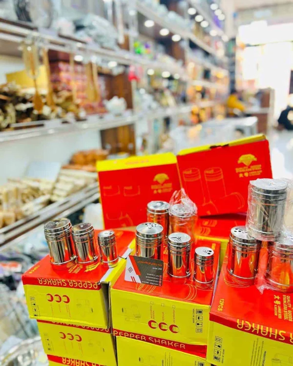 نمک پاش استیل 3 عددی