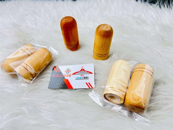 نمک پاش چوبی جفتی