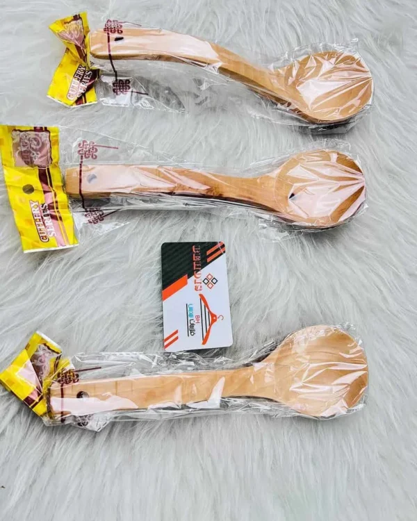 ملاقه چوبی تپل کوچک